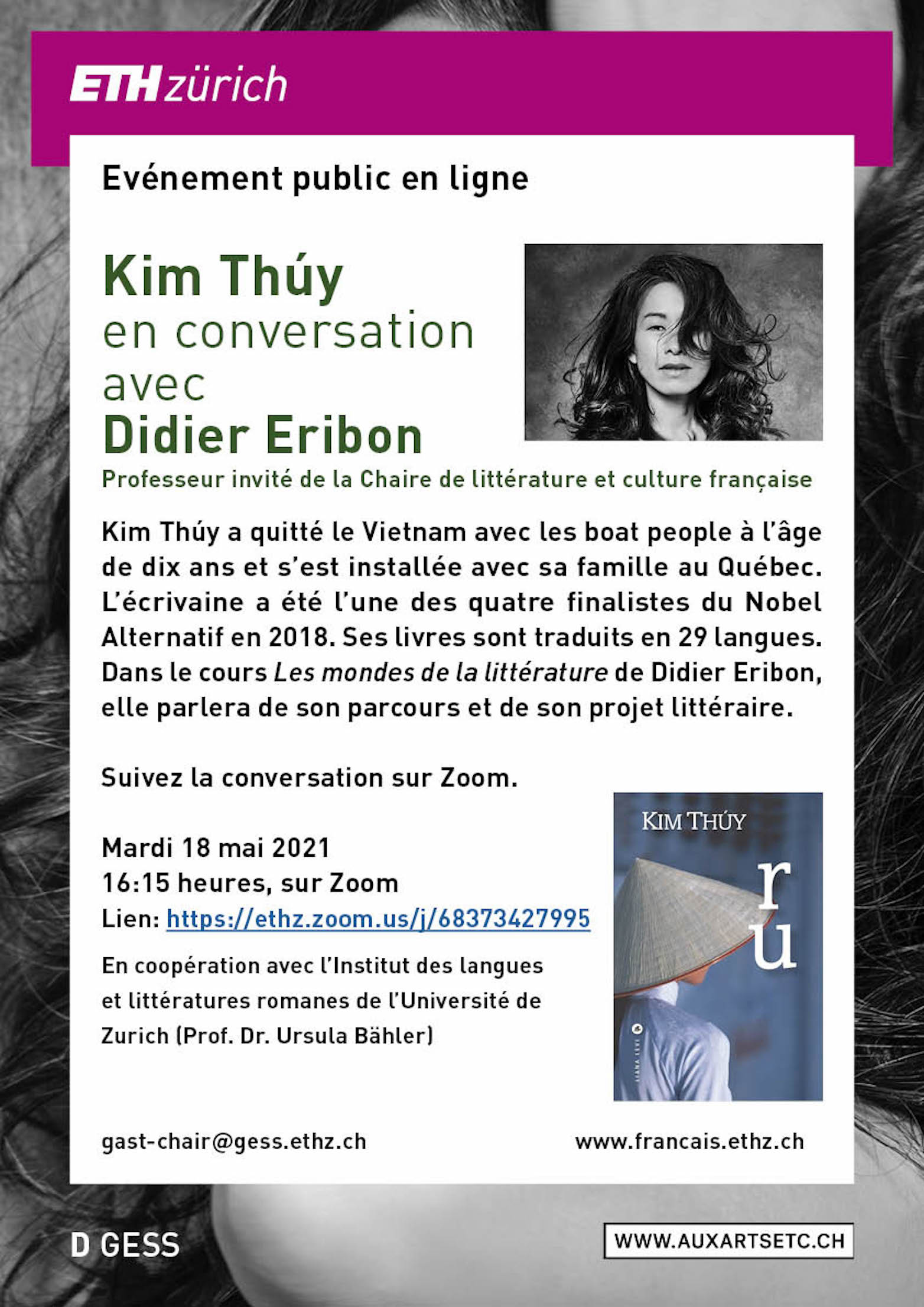 Kim Thuy en conversation avec Didier Eribon