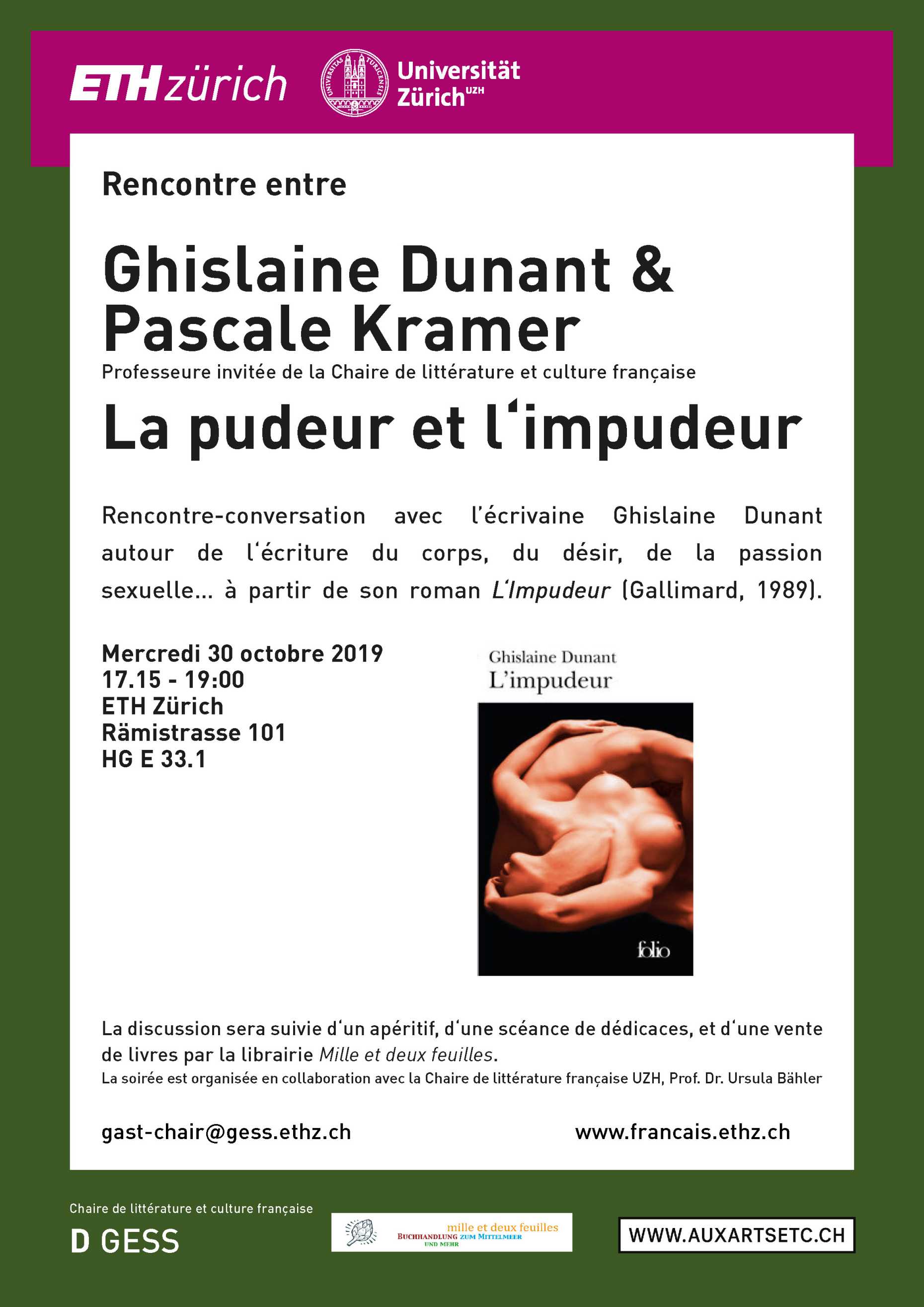 Ghislaine Dunant & Pascale Kramer